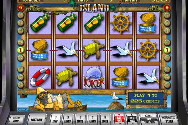 Игровой автомат Island - остров с сокровищами для игроков казино Икс