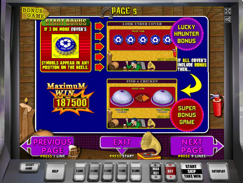 Игровой автомат Lucky Haunter - уют и тепло в казино Вулкан Вегас