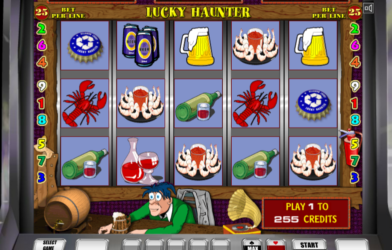 Игровой автомат Lucky Haunter - уют и тепло в казино Вулкан Вегас