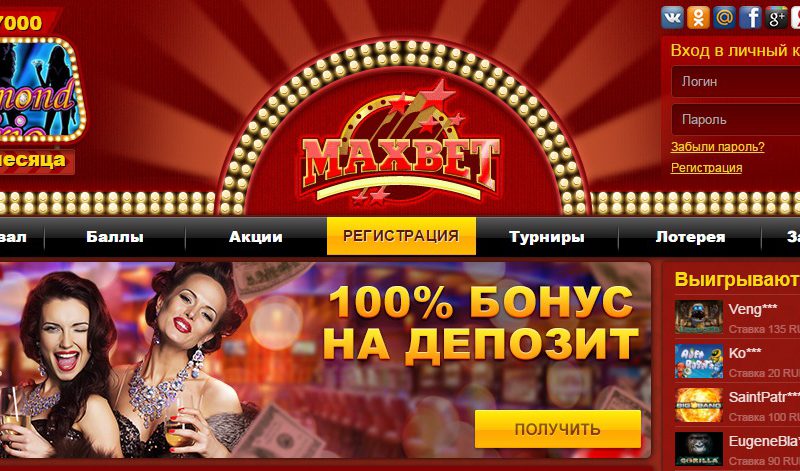 Играть на бесплатных азартных игровых видеослотах в онлайн казино Максбетслотс