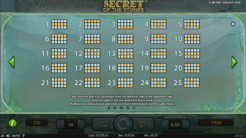 Удивительные выигрыши в автомате Secret of the Stones на официальный сайт Азино 777