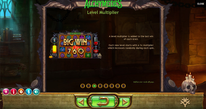 Игровой автомат Alchymedes - слоты от Yggdrasil на официальный сайт казино Вулкан