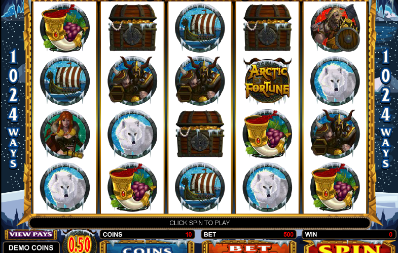 Игровой автомат Arctic Fortune - на поиски золота викингов в онлайн казино Джойказино