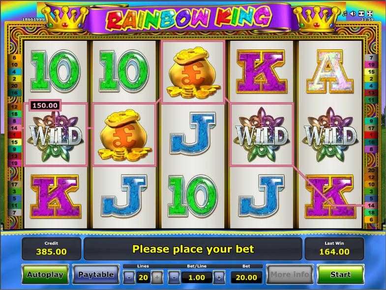 Игровой автомат Rainbow King - в онлайн казино Вулкан 24 за незабываемыми выигрышами