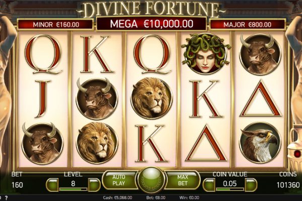 Игровой автомат Divine Fortune - побеждай реальные деньги в клуб Вулкан онлайн