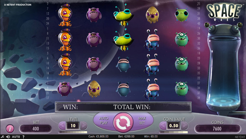 Игровой автомат Space Wars - казино Вулкан Платинум вход на сайт и выигрывай
