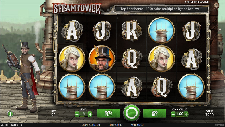 Игровой автомат Steam Tower - испытай свою фортуну на зеркало казино Вулкан Россия