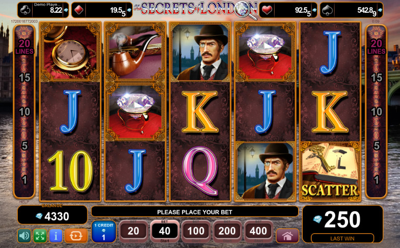 Игровой автомат The Secrets of London - на зеркало казино Вулкан онлайн испытай удачу