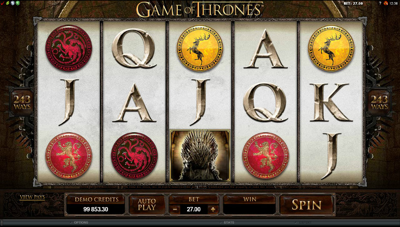 Побеждайте в автомате Game of Thrones на Вулкан - главный сайт казино известного бренда
