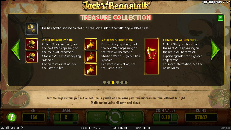 Выиграй в автомате Jack and the Beanstalk на Вулкан Вегас - официальный сайт казино