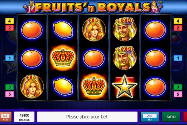 Попробуй слот Fruits and Royals в казино Вулкан Старс - официальный клуб игровых автоматов