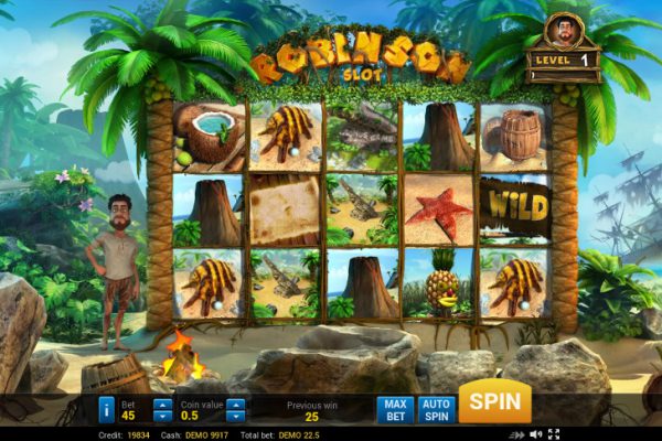 Игровой автомат Robinson - играть в слоты от Evoplay в казино Вулкан онлайн