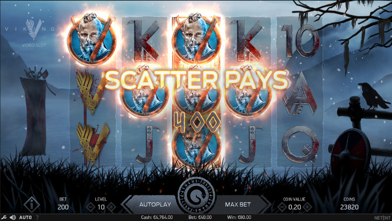 Игровой автомат Vikings - играть в лицензионном казино Вулкан Старс