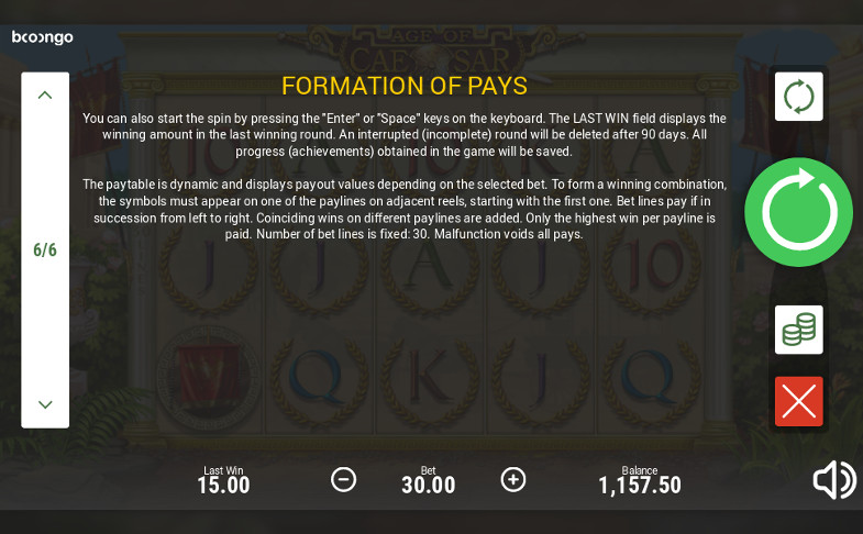 Настоящий азарт в слоте Age of Caesar на Вулкан Ставка казино онлайн зеркало