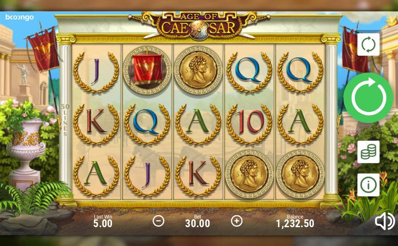 Настоящий азарт в слоте Age of Caesar на Вулкан Ставка казино онлайн зеркало