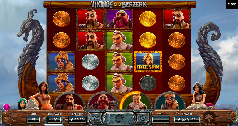 Игровой автомат Vikings Go Berzerk - играть в казино Джойказино онлайн
