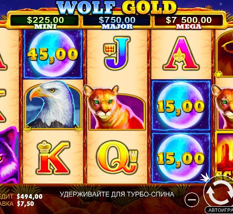 Игровой автомат Wolf Gold - играть в топ слоты Вулкан казино